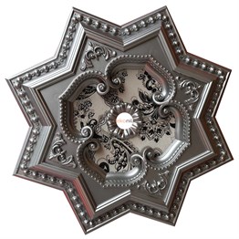 Gümüş Yıldız Saray Tavan 60 cm