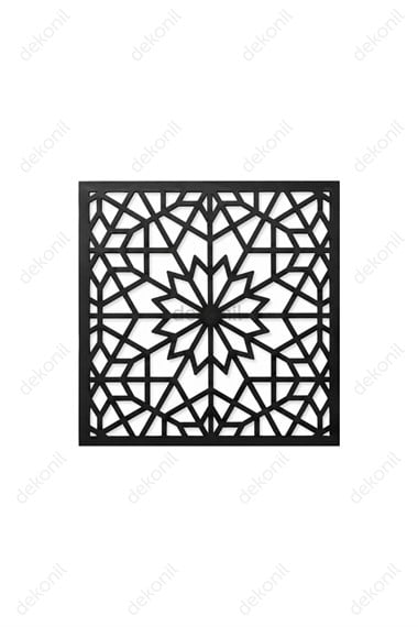Güneş Clip-in (Klipin) PVC Asma Tavan Kaplama Paneli Siyah 30*30 cm
