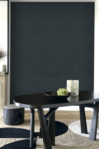 Hasır Desenli Tekstil Duvar Kağıdı V0437