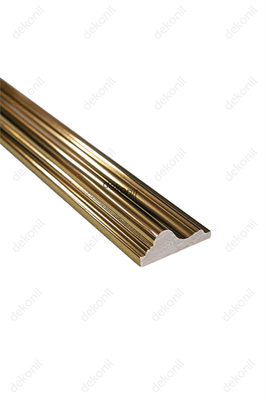 Hürrem Varaklı Gold Duvar Bordürü 6cm