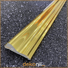 Hürrem Varaklı Gold Duvar Bordürü 6cm