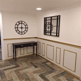 Hürrem Decorative Wall Lath Gold 2,5cm