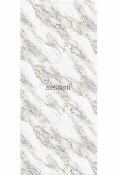 Iceberg Mermer Desenli PVC Duvar Paneli 122x244 cm