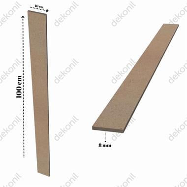 İskandinav Duvar Çıtası MDF 10*100 cm