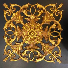 İşlemeli Eskitme Motifi 40cm