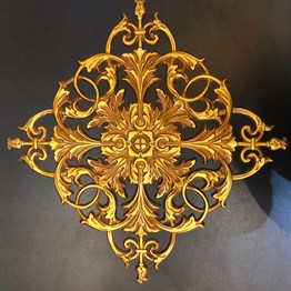 İşlemeli Eskitme Motifi 40cm