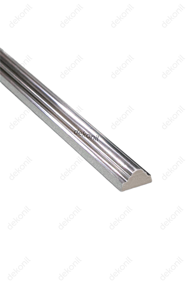 Kanuni Varaklı Silver Duvar Çıtası 2,5cm