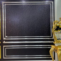 Kanuni Decorative Wall Laths Silver 2,5cm