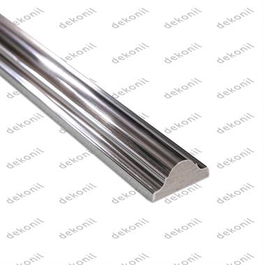 Decorative Wall Lath Silver 4cm