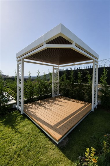 Kompozit Deck Zemin Kaplaması 5 Odalı Teak