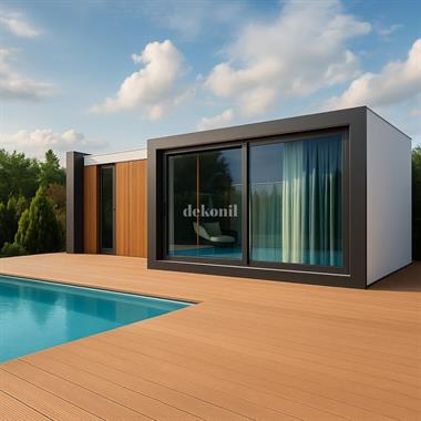 Kompozit Deck Zemin Kaplaması 5 Odalı Kahve