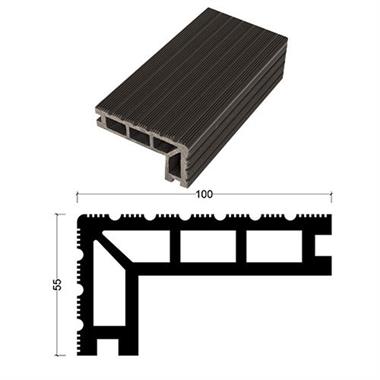 Kompozit Deck Zemin Kaplaması Köşe Profili