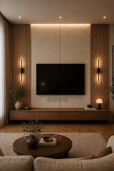 Krem PVC Foam Board Duvar Paneli 122×244 cm