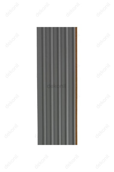 Lavente Soft Zamansız Gri MDF Lambri 15cm