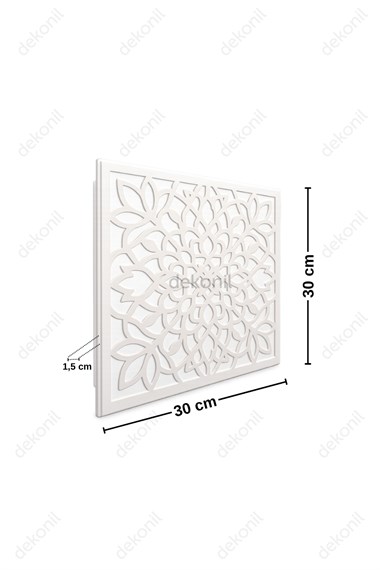 Lotus Clip-in (Klipin) PVC Asma Tavan Kaplama Paneli 30*30 cm