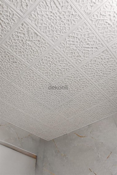Lotus Clip-in (Klipin) PVC Asma Tavan Kaplama Paneli 30*30 cm