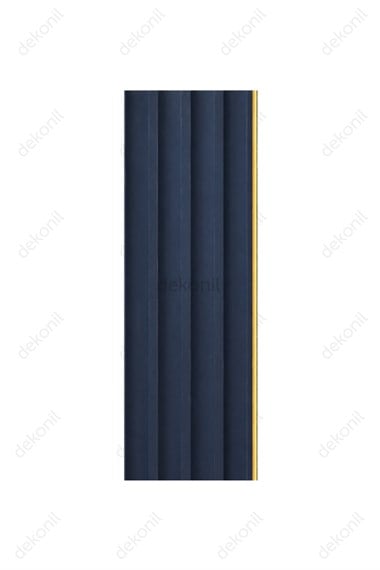 Luma Soft Parlament Mavi MDF Lambri 15cm