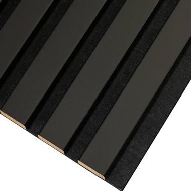 Acoustic Black Wainscot Wall Panel 60*280 cm
