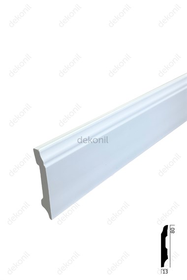 Lux Boyanabilir Süpürgelik 8cm