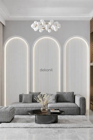 MDF Kemer Duvar Paneli Kombini