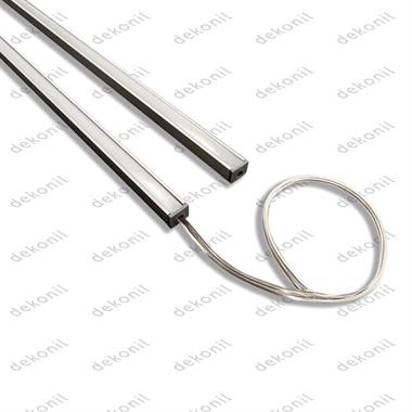 MDF Lambri Alüminyum Kasa Gün Işığı Led Işık 80 cm