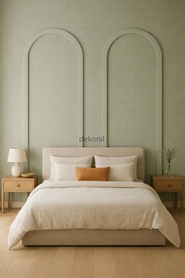 MDF Oval Duvar Çıtası 96*248cm