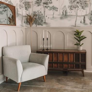 MDF Yarım Kemer Duvar Paneli 54*104 cm