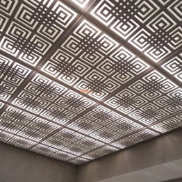 Moderna Gümüş Pvc Tavan Paneli 60*60 cm
