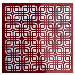 Moderna Kırmızı Pvc Tavan Paneli 60*60 cm