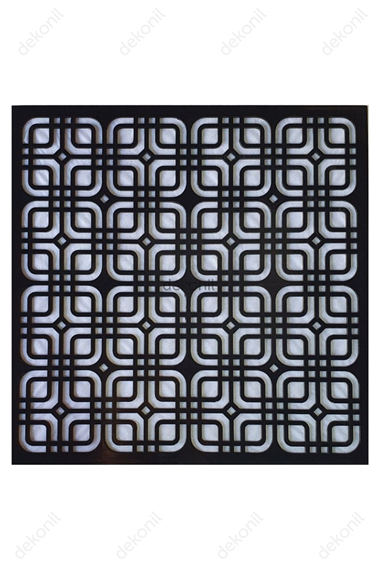 Moderna Siyah Pvc Tavan Paneli 60*60 cm