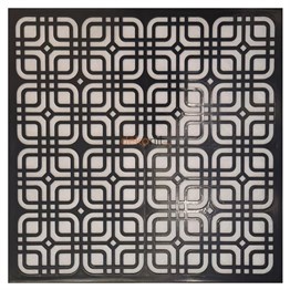 Moderna Siyah Pvc Tavan Paneli 60*60 cm