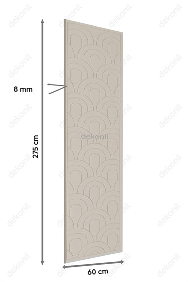 Bohem MDF Duvar Paneli 60*275 cm