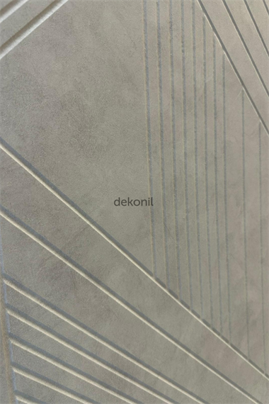 Moon Stone Çizgili MDF Duvar Paneli 60*275 cm