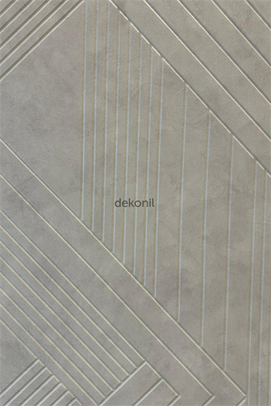 Moon Stone Çizgili MDF Duvar Paneli 60*275 cm