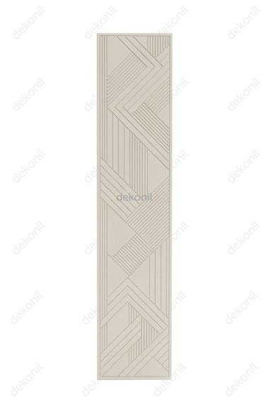 Moon Stone Çizgili MDF Duvar Paneli 60*275 cm