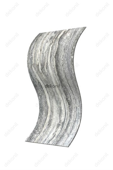 Ocean Gri Travertine Flex Stone İnce Esnek Doğal Taş Panel 60*120 cm