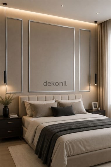 Paris Gümüş Duvar Çıtası 4cm