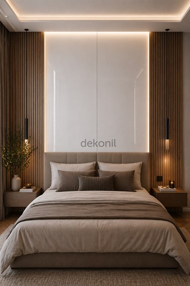 Parlak Beyaz Foam Board Duvar Paneli 122×244 cm