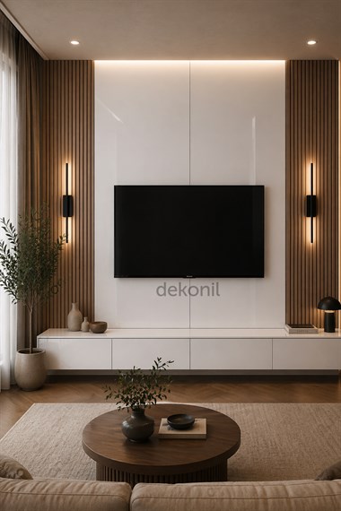 Parlak Beyaz Foam Board Duvar Paneli 122×244 cm