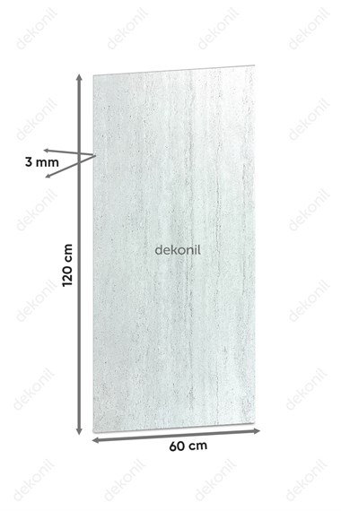 Perla Traverten Flex Stone İnce Esnek Doğal Taş Panel 60*120 cm