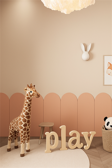 Petra MDF Yarım Oval Duvar Paneli 36*88 cm