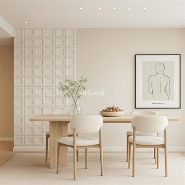 Pinterest Mdf Kare Duvar Paneli 48*48 cm