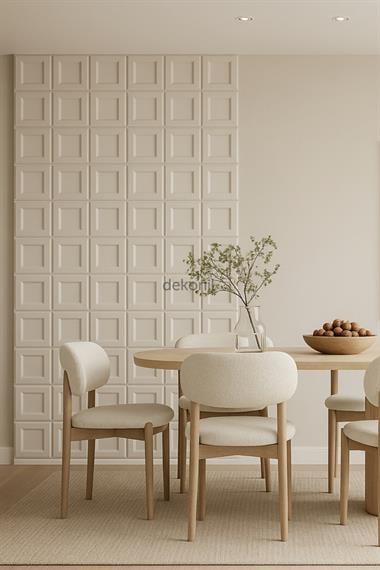 Pinterest Mdf Kare Duvar Paneli 48*48 cm