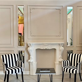 Polyurethane Paintable Wall Lath 4 cm