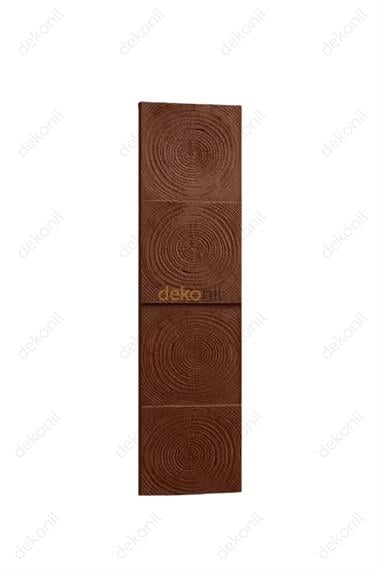 Poliüretan Wood Block Duvar Paneli 30*115 cm