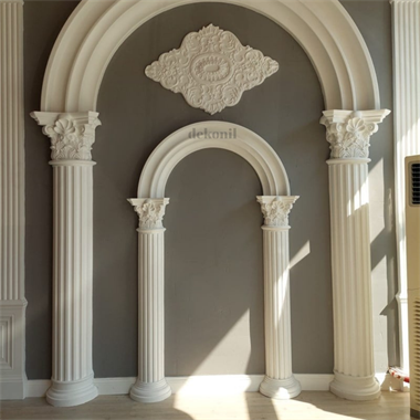 Poliüretan Yarım Yivli Sütun Başlık 30cm