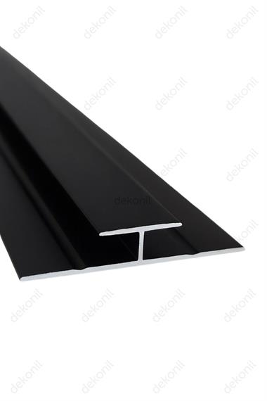 PVC Panel Mat Siyah Ek Birleşim Alüminyum Profil 270 cm
