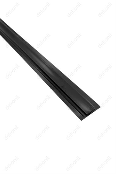 PVC Panel Mat Siyah Ek Birleşim Alüminyum Profil 270 cm