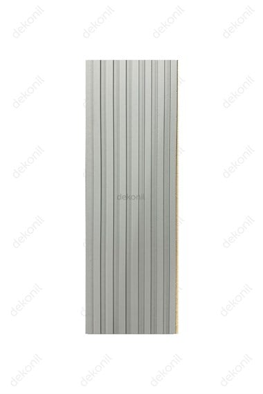 Rock Zamansız Gri MDF Lambri 15cm