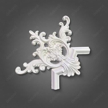 Roma Boyanabilir Poliüretan Köşe Motif 44*38cm